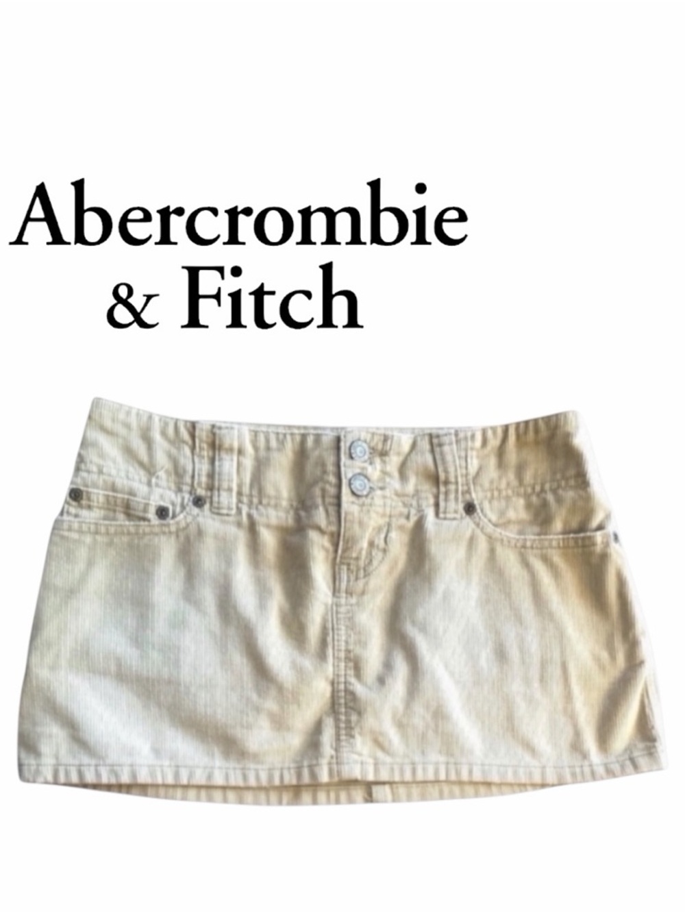 A&F | Corduroy Skirt
